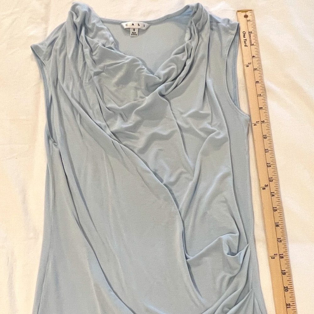 CAbi Cowl Neck SS Tunic